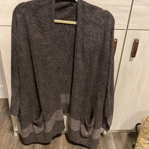 Barefoot Dreams grey sweater